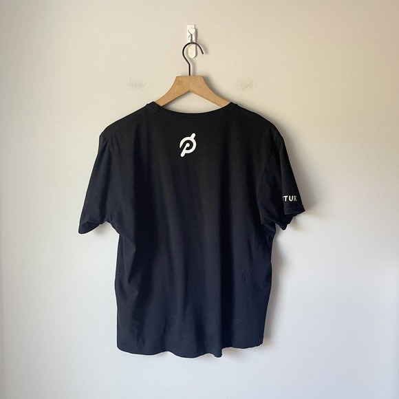 Peloton Women's Black Century 100 miles Tee Size Medium M - Picture 5 of 5